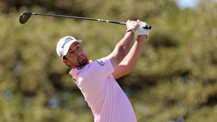 Golfer Davis Riley 